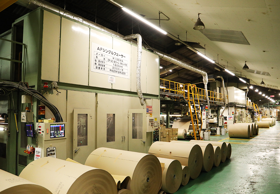 コルゲートマシン(貼合機）
